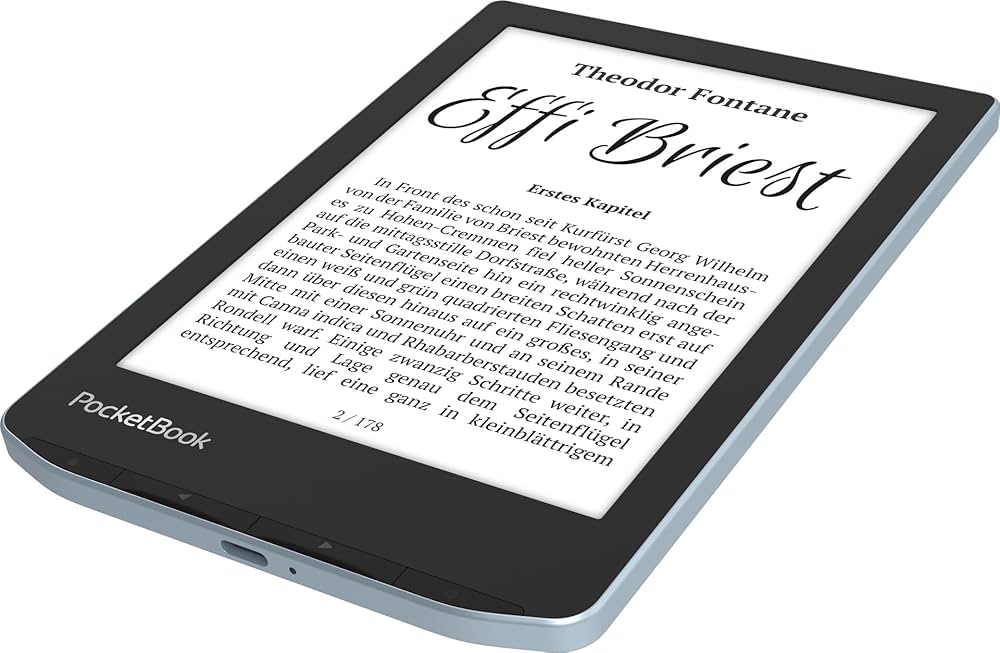 PocketBook Verse e-book reader 8 GB Wi-Fi Light Blue: Amazon